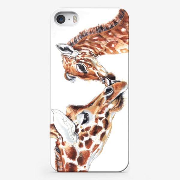 Чехол iPhone «Жирафы»