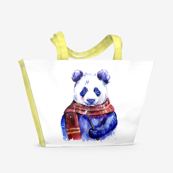 Пляжная сумка «панда Гарри»