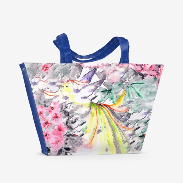Пляжная сумка «Птичка Счастья»