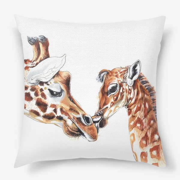 Подушка «Жирафы»
