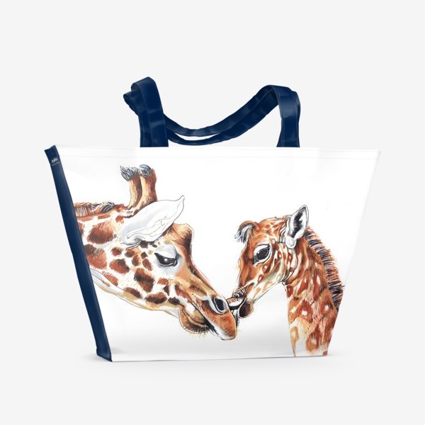 Пляжная сумка «Жирафы»