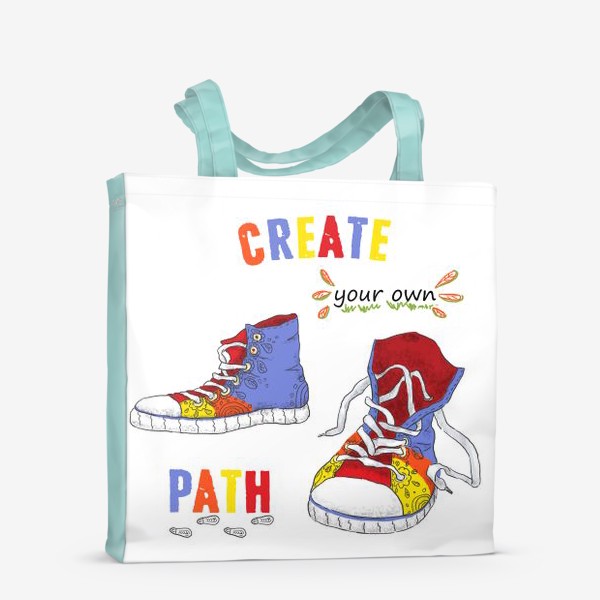 Сумка-шоппер «Create your own path»