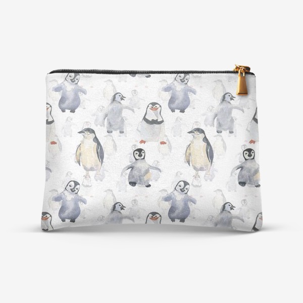 Косметичка «веселые пингвины»