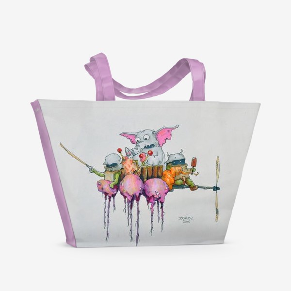 Пляжная сумка «Овощные  пираты»