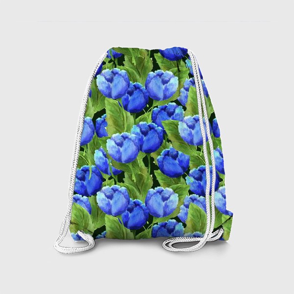 Рюкзак «Синие  тюльпаны»