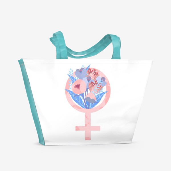 Пляжная сумка «Женское начало»