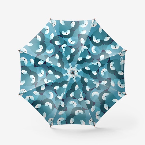 Зонт «Бабочки с кругами»