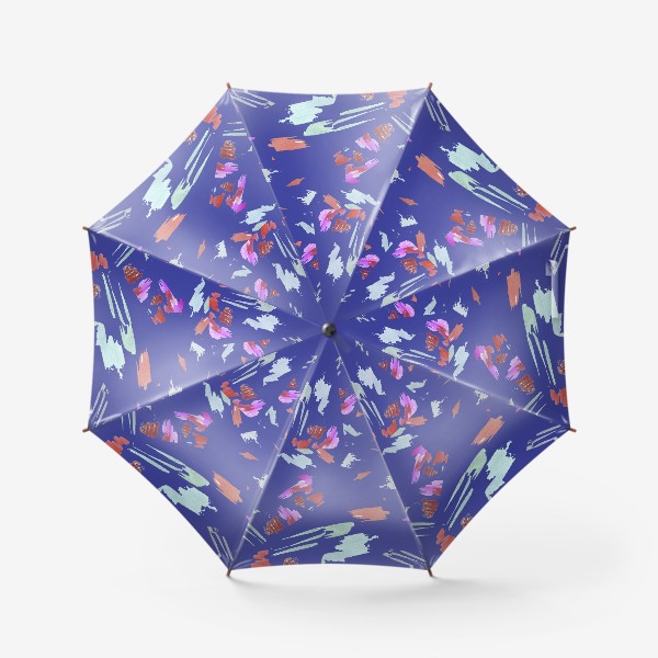 Зонт «Абстракция  с краской»
