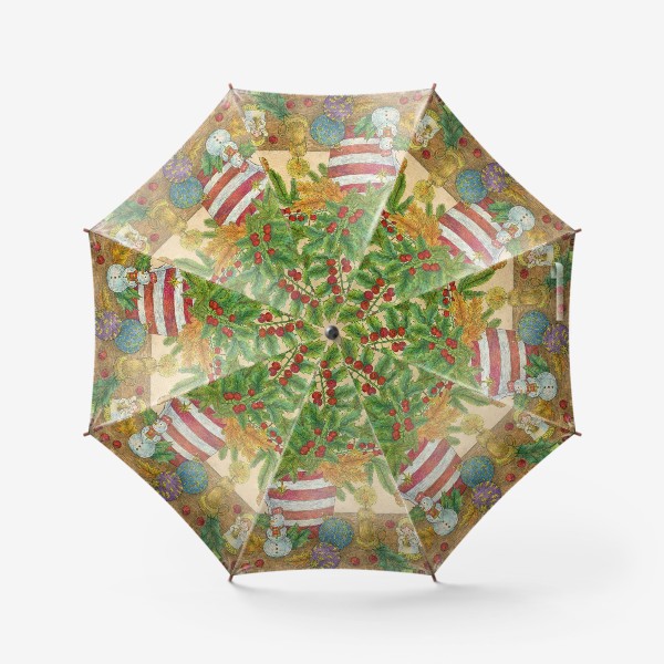 Зонт «Новый год»