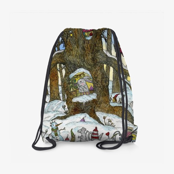 Рюкзак «Рождество в сказочном лесу»