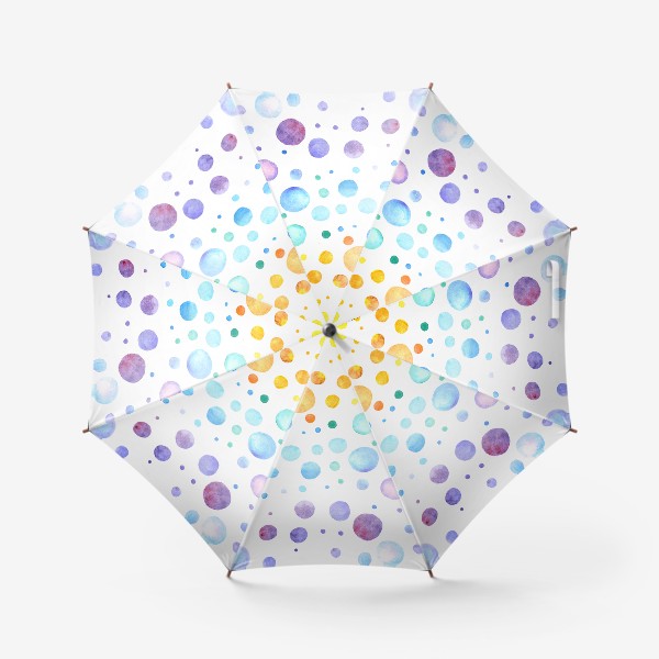 Зонт «Акварельные пузыри»