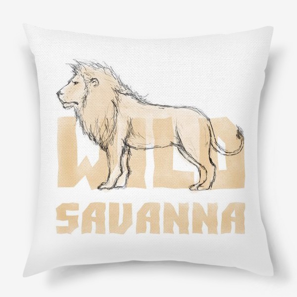 Подушка «Король Лев. Дикая саванна»