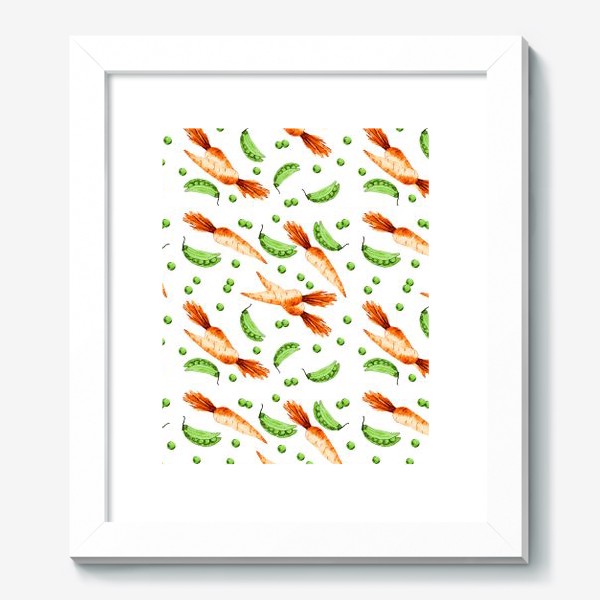 Картина «Морковь и горошек»