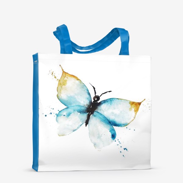 Сумка-шоппер «Акварельная бабочка»