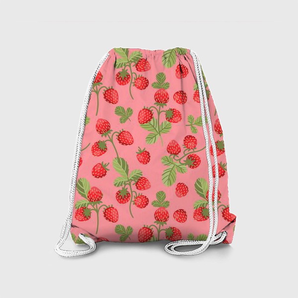 Рюкзак «Розовая земляника»