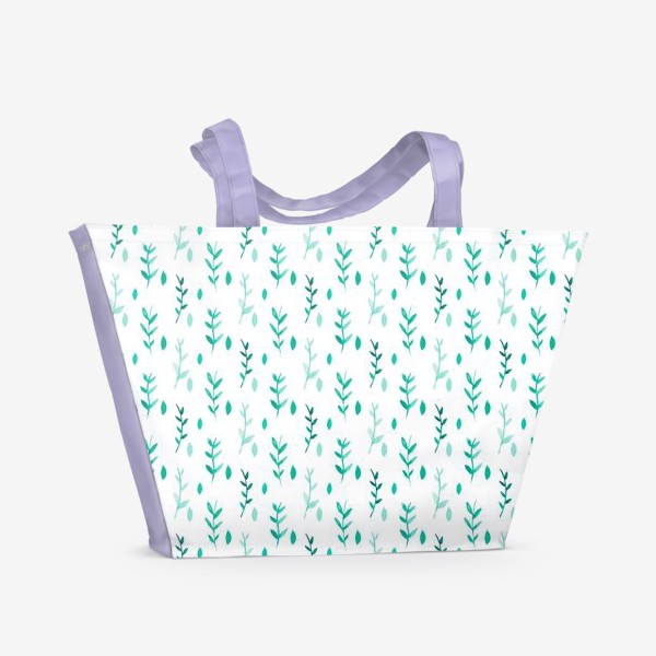 Пляжная сумка «Изумрудное настроение (лес)»