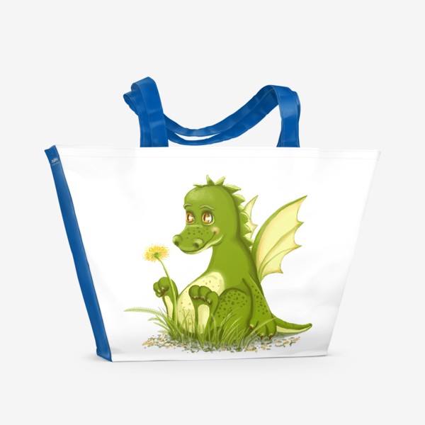 Пляжная сумка «Малыш дракончик»