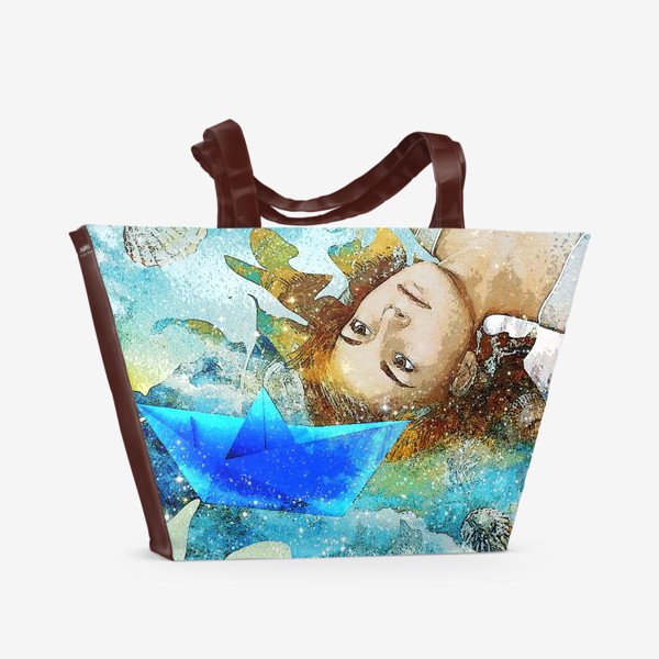 Пляжная сумка «Лето,море»