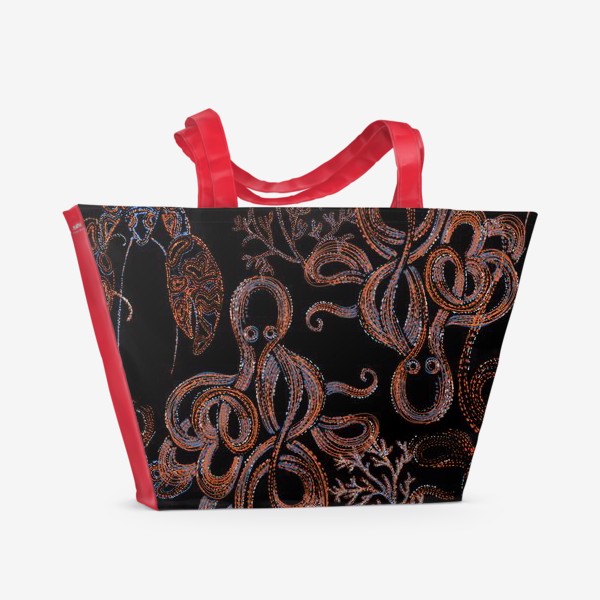Пляжная сумка «осьминоги»