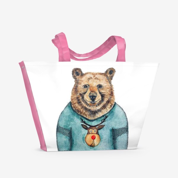 Пляжная сумка &laquo;Медведь&raquo;