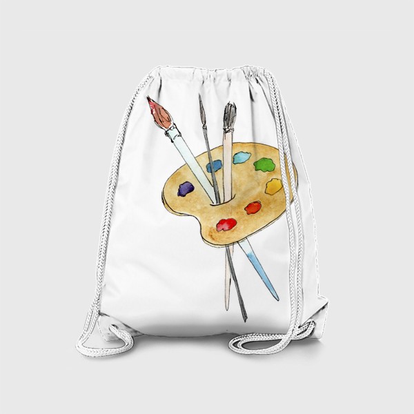 Рюкзак «Кисти и краски. Раскрась мир по-своему!  #яжхудожник Я так вижу! »