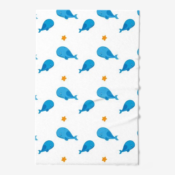 Полотенце «Семья китов»