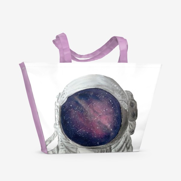 Пляжная сумка «Космос внутри тебя»
