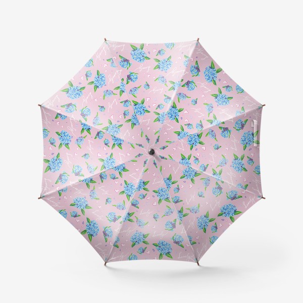 Зонт «Нежные незабудки»