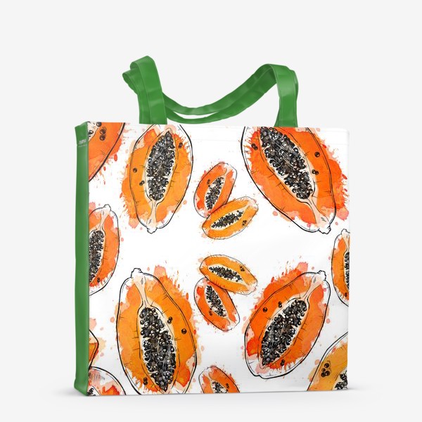 Сумка-шоппер «Сочная папайя»