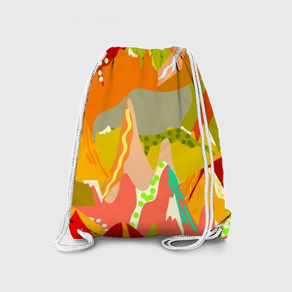 Рюкзак «абстрактный осенний пейзаж»
