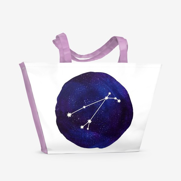 Пляжная сумка «Космос. Овен»