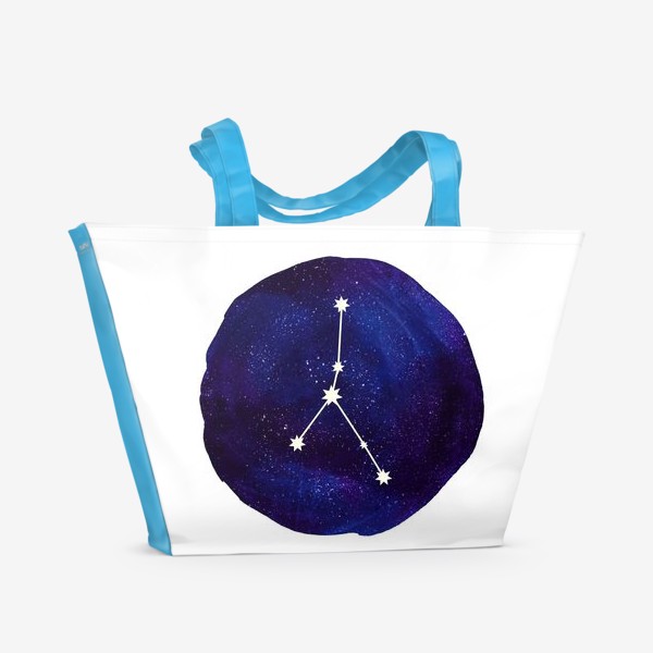 Пляжная сумка «Космос. Рак»