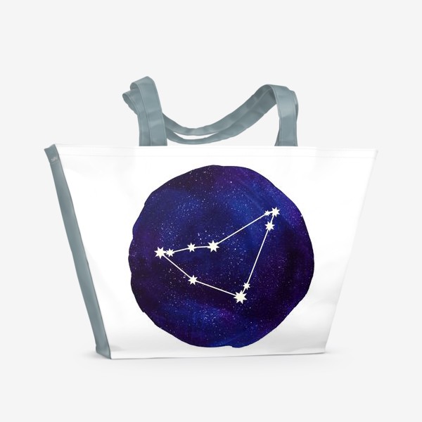 Пляжная сумка «Космос. Козерог»