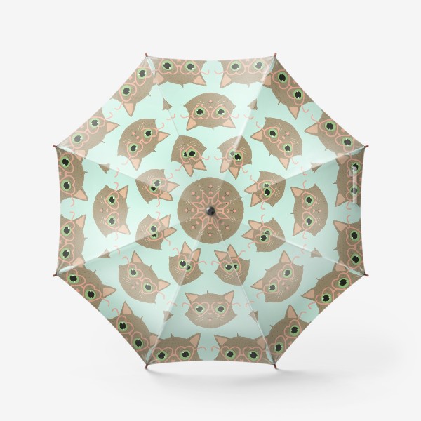 Зонт «Очки-сердечки»