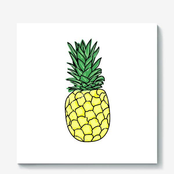 Холст «pineapple»