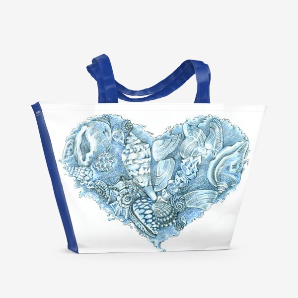 Пляжная сумка «Сердце моря»
