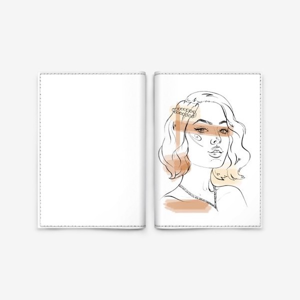 Обложка для паспорта «Жемчужная»