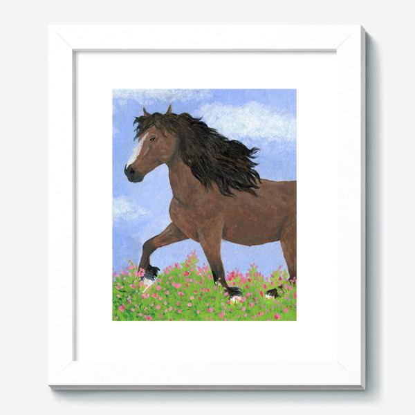 Картина «Бегущая лошадь »