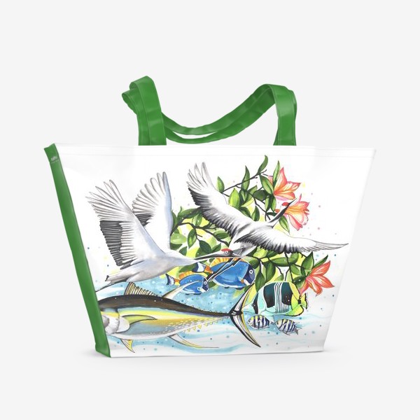 Пляжная сумка «Живая природа»