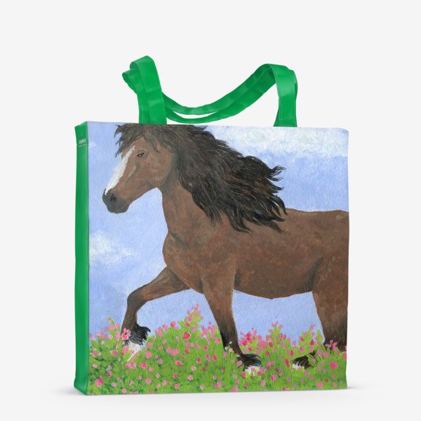 Сумка-шоппер «Бегущая лошадь »