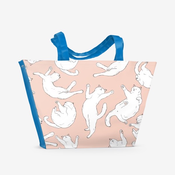 Пляжная сумка «Формы кота»