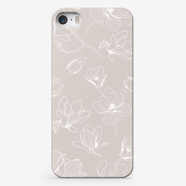Чехол iPhone &laquo;Цветок магнолии&raquo;