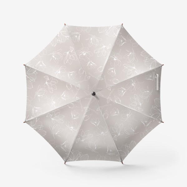 Зонт «Цветок магнолии»