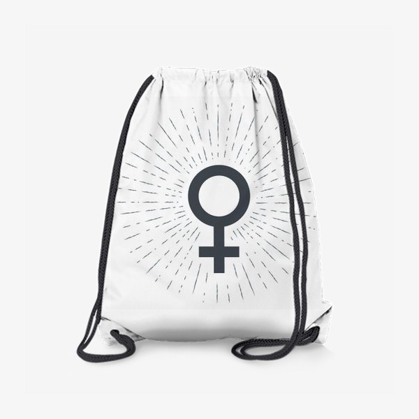 Рюкзак «Знак Венеры, женский символ»