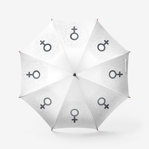 Зонт «Знак Венеры, женский символ»