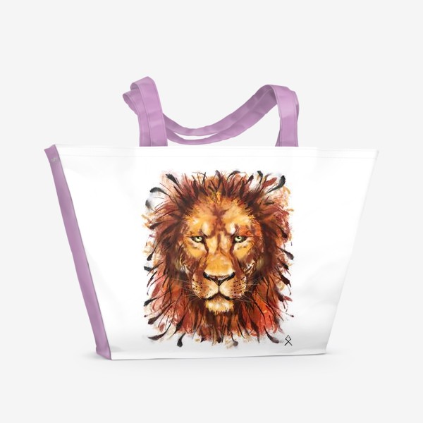 Пляжная сумка «Лев »