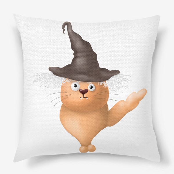 Подушка «Кот в шляпе»