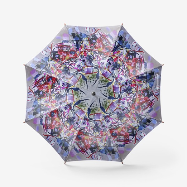 Зонт «Абстракция вишни »