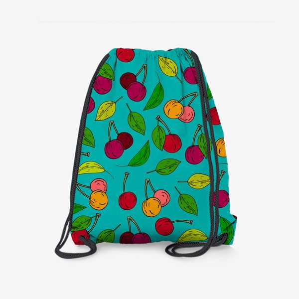 Рюкзак «яркие вишни»
