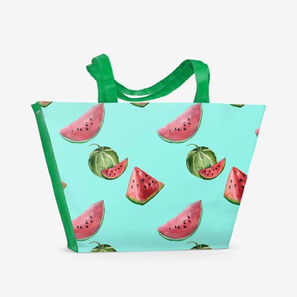Пляжная сумка «сладкий арбуз»